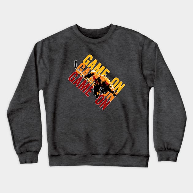 Game On Crewneck Sweatshirt by eBrushDesign